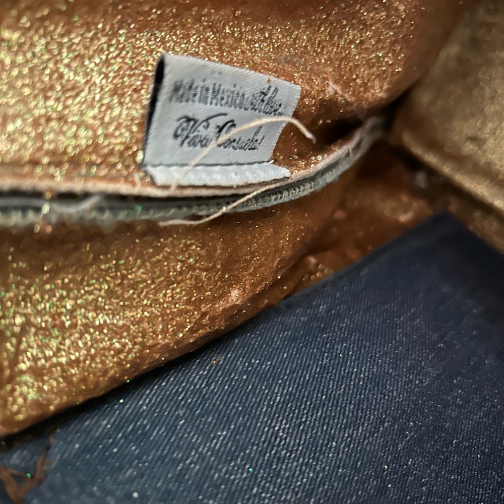 Consuela Limited Edition Marfa Embroidered Denim Tote with Cactus and Wolf - Picture 8 of 9
